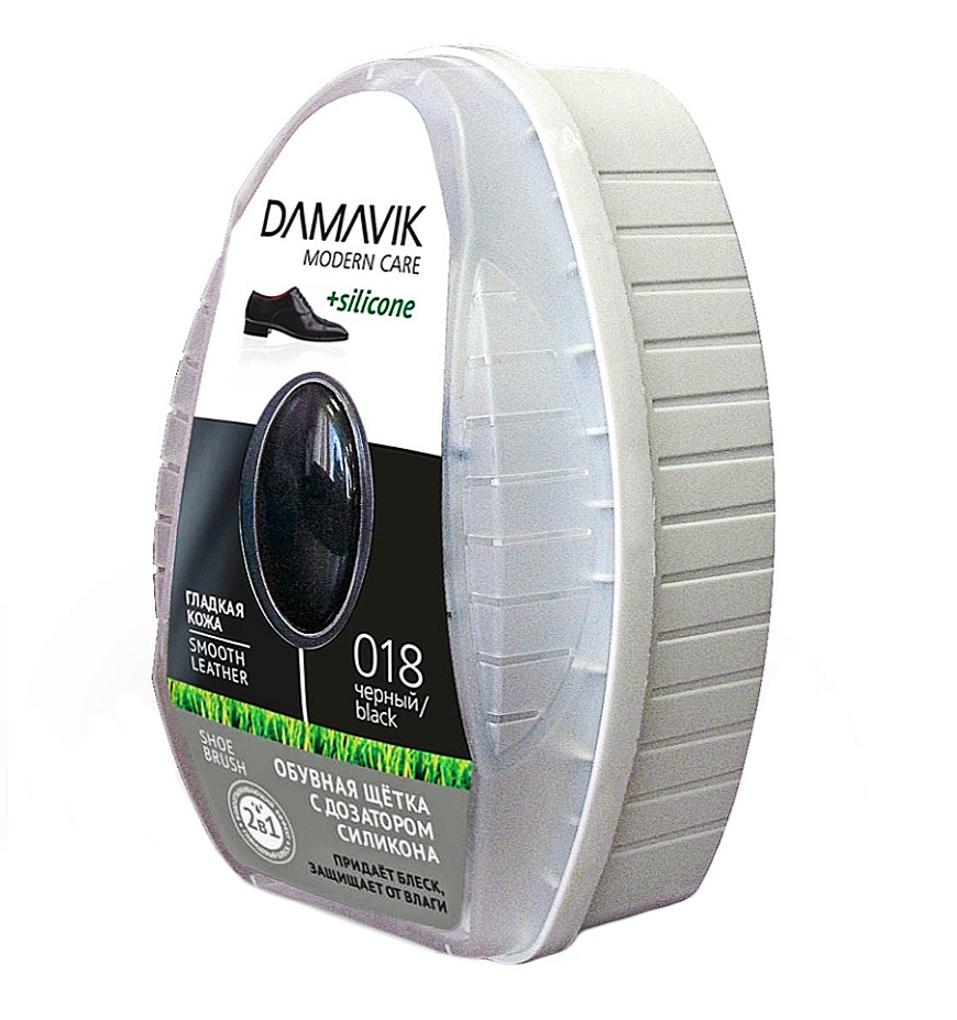 DAMAVIK Щетка с дозатором 6мл.(губка) ЧЕР.