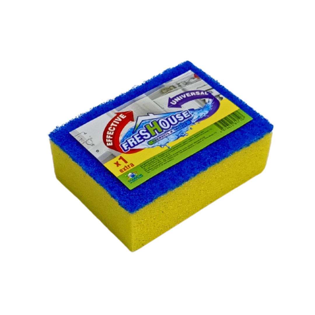 Губка для посуды FRESHOUSE EXTRA 1 шт.
