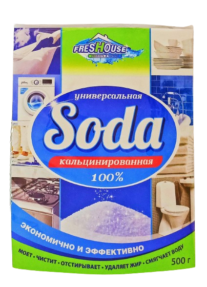 FRESHOUSE Кальцинированная сода 0,5кг