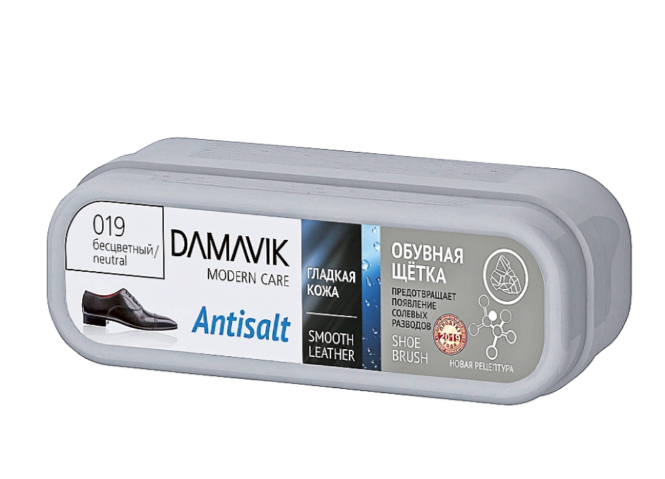 DAMAVIK Щетка (губка) для обуви АНТИСОЛЬ