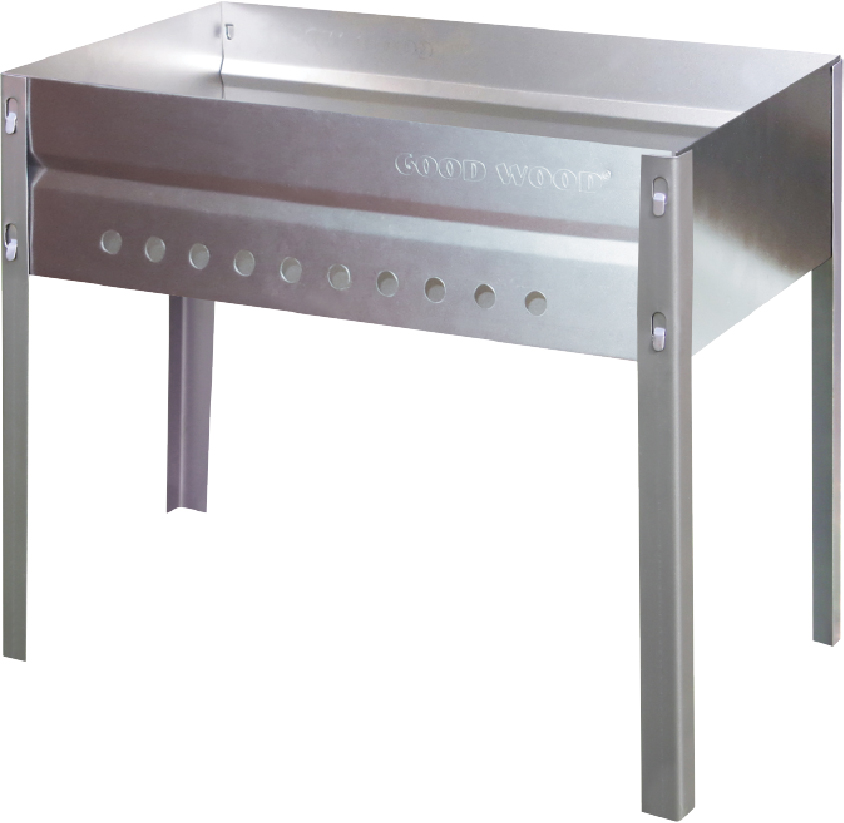 GOOD WOOD МАНГАЛ СБОРНЫЙ "СТАНДАРТ" 500*300*500 (20г.)