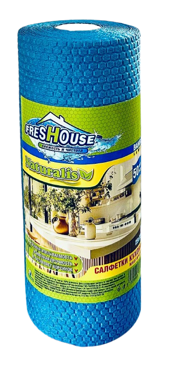 Салфетки кухонные FRESHOUSE BAMBOO в рулоне NEW