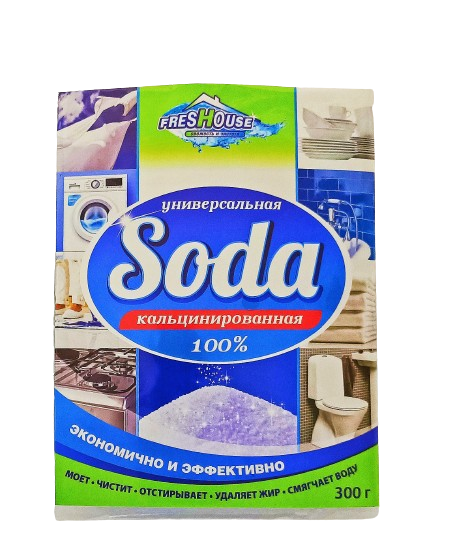 FRESHOUSE Кальцинированная сода 0,3кг