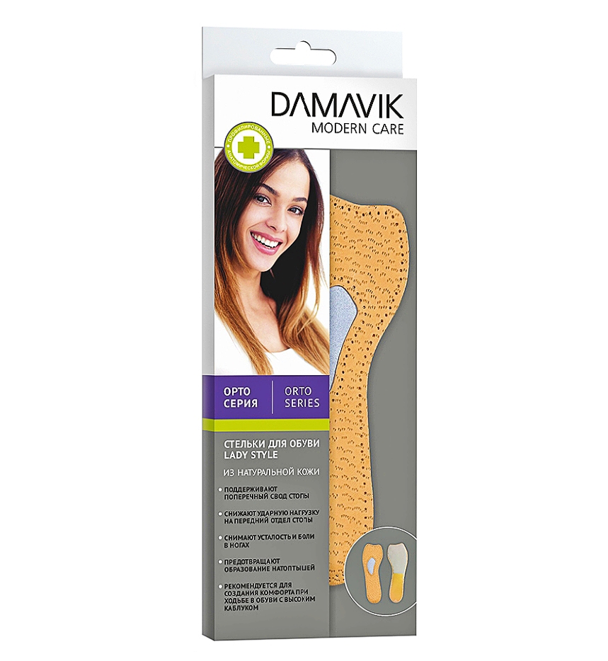 DAMAVIK Стельки для обуви  LADY STYLE 39-40р/р