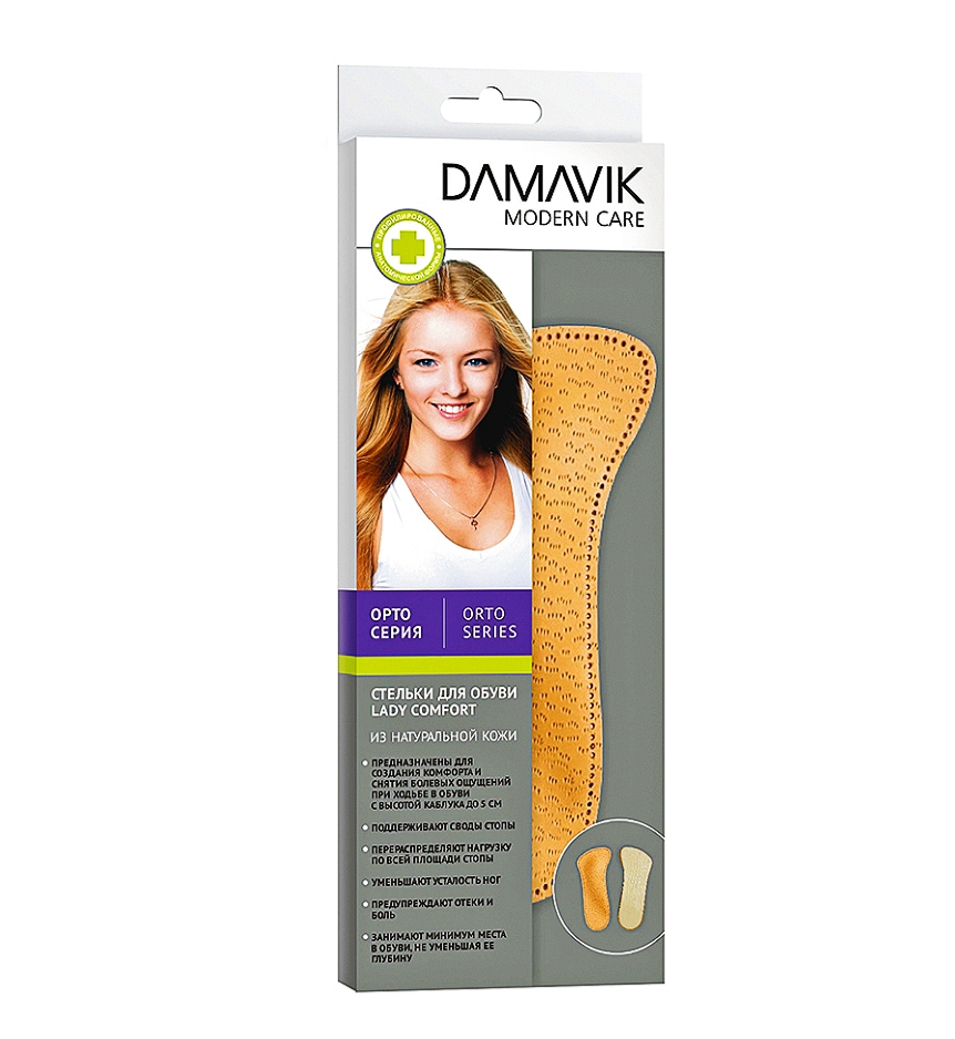 DAMAVIK Стельки для обуви  LADY COMFORT 35-36р/р